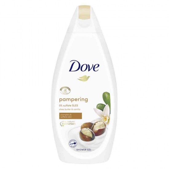 Gel de Dus Dove Shea Butter, 500 ml