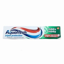 Pasta de Dinti Aquafresh cu Tripla Protectie Mild and Minty, 100 ml Pasta de Dinti Aquafresh cu Tripla Protectie Mild and Minty, 100 ml