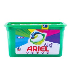 Detergent de Rufe Capsule Ariel, All in One PODS Color, 39 Spalari Detergent de Rufe Capsule Ariel, All in One PODS Color, 39 Spalari
