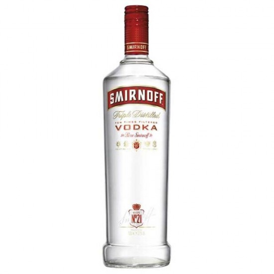 Vodca Smirnoff Red, 37.5% Alcool, 1 L