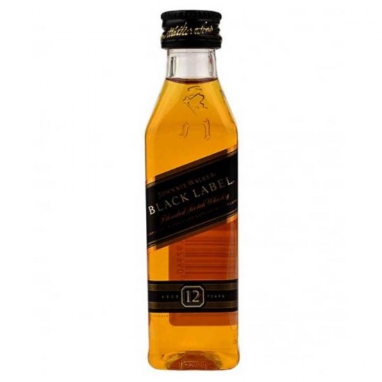 Whiskey Johnnie Walker Black Label, 40% Alcool, 200 ml
