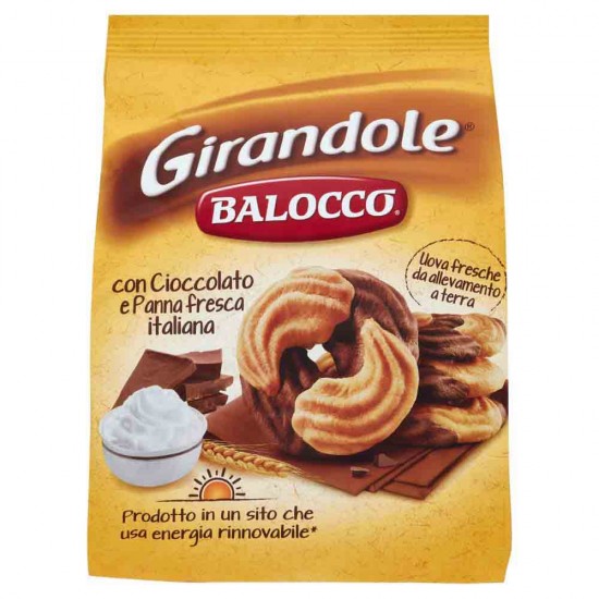 Biscuiti Balocco Girandole cu Ciocolata, 700 g