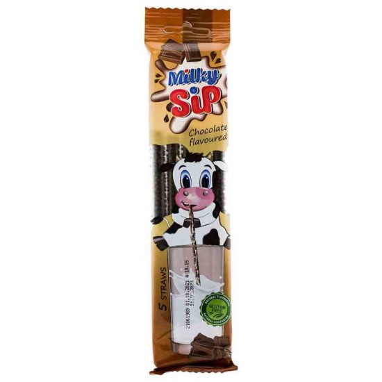 Pai Milky Sip pentru Lapte cu Aroma de Ciocolata, 30 g