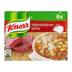Baza pentru Mancaruri Knorr Cuburi cu Gust de Vita, 60 g