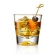 Whiskey Johnnie Walker Black Label 12YO + 2 Pahare, 40% Alcool, 700 ml
