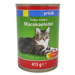 Conserva pentru Pisici Privat, Carne de Vita, 415 g
