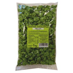 Bomboane cu Mentol si Eucalip, 1000 g Bomboane cu Mentol si Eucalip, 1000 g