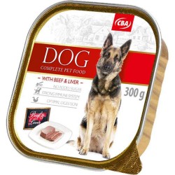 Hrana Completa pentru Caini Adulti Cba, Vita si Ficat, 300 g