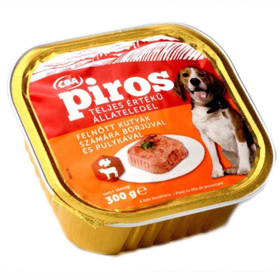 Hrana Completa pentru Caini Adulti Cba, Vitel si Curcan, 300 g