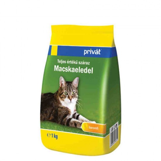Hrana Uscata Complet pentru Pisici Privat, Pui, 1 Kg