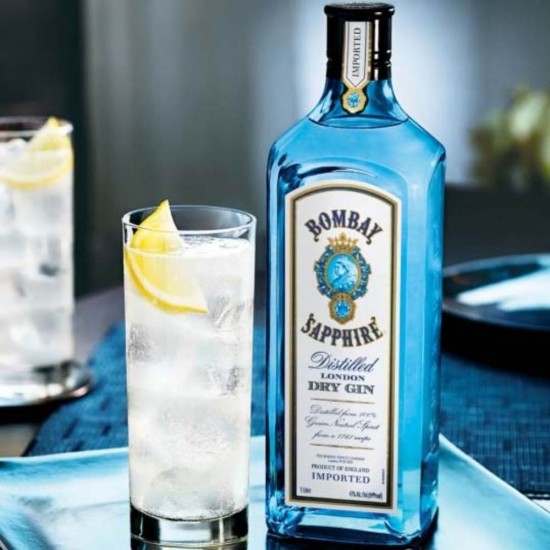 Gin Bombay Sapphire, 47% Alcool, 1000 ml