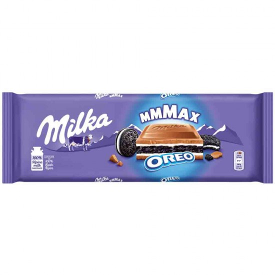 Ciocolata Milka Mmmax cu Oreo, 300 g
