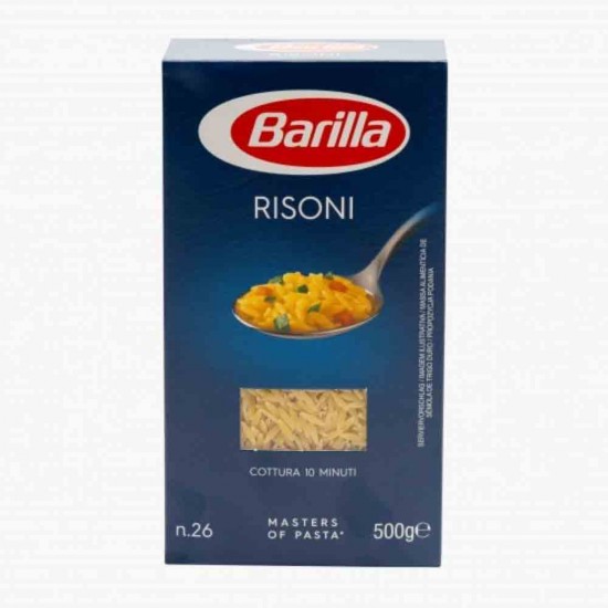 Paste Fainoase Barilla Risoni, 500 g