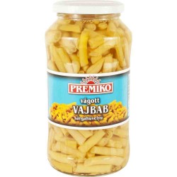 Fasole Galbena Pastai Taiate Premiko, 720 ml Fasole Galbena Pastai Taiate Premiko, 720 ml
