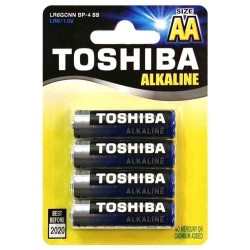 Set 4 Buc, Baterii Toshiba Alkaline LR6 AA Set 4 Buc, Baterii Toshiba Alkaline LR6 AA