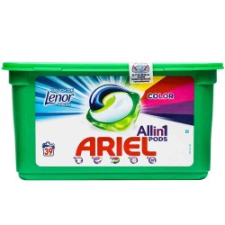 Detergent Capsule Ariel All in One PODS Touch of Lenor, 39 Spalari Detergent Capsule Ariel All in One PODS Touch of Lenor, 39 Spalari