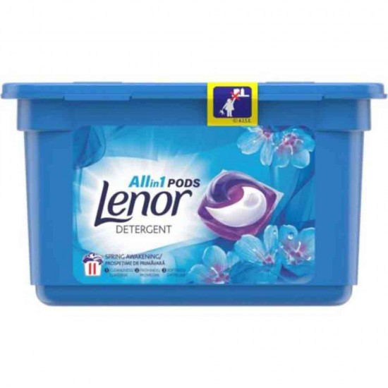 Detergent Capsule de Spalat Lenor, All in One PODS Spring Awakening, 11 Spalari