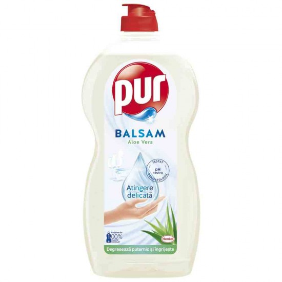 Detergent de Vase Pur Balsam Aloe Vera, 1.2 L