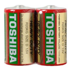 Set 2 Buc, Baterii Toshiba Heavy Duty R20