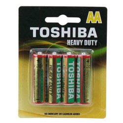 Set 4 Buc, Baterii Toshiba Heavy Duty R6 AA Set 4 Buc, Baterii Toshiba Heavy Duty R6 AA