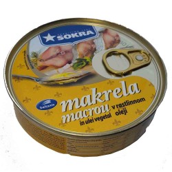 Conserva de Makrou Sokra in Ulei de Floare Soarelui, 160 g