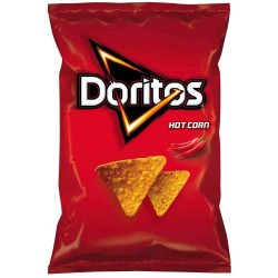 Tortilla Chips cu Ardei Iute Doritos Hot Pepper, 100 g Tortilla Chips cu Ardei Iute Doritos Hot Pepper, 100 g