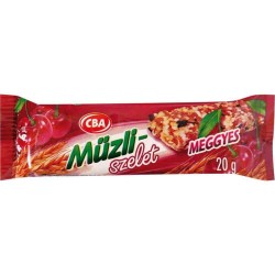 Baton de Cereale Cba Piros cu Visine, 20 g