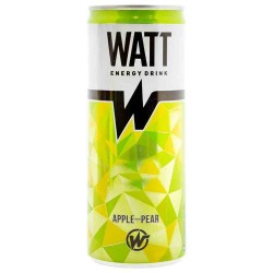 Energizant Watt Mere si Pere, 250 ml
