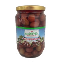 Masline Naturale Defne Intregi, in Saramura, 720 ml