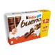 Baton de Ciocolata Kinder Bueno, 12 Batoane x 43 g, 100 g