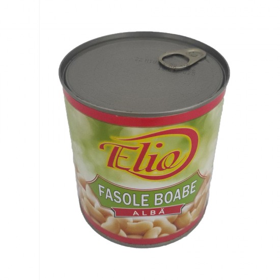 Fasole Boabe Alba Elio, 800 g