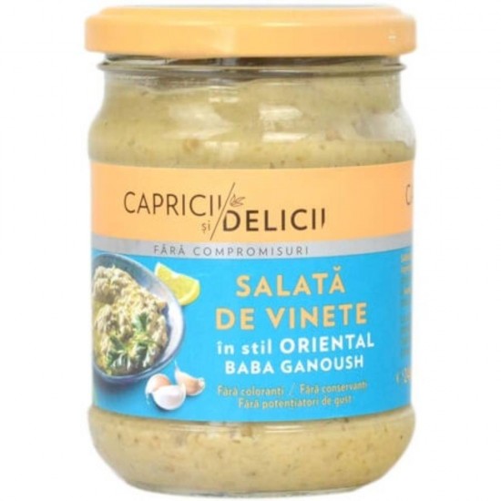 Salata de Vinete Capricii si Delicii in Stil Oriental Baba Ganoush, 240 g