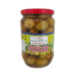 Masline Verzi Defne in Saramura, 720 ml