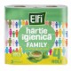 Hartie Igienica Elfi Family, 3 Straturi ,Parfum de Ceai Verde, 4 Role/Bax