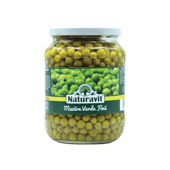 Mazare Verde Fina Naturavit, 720 ml