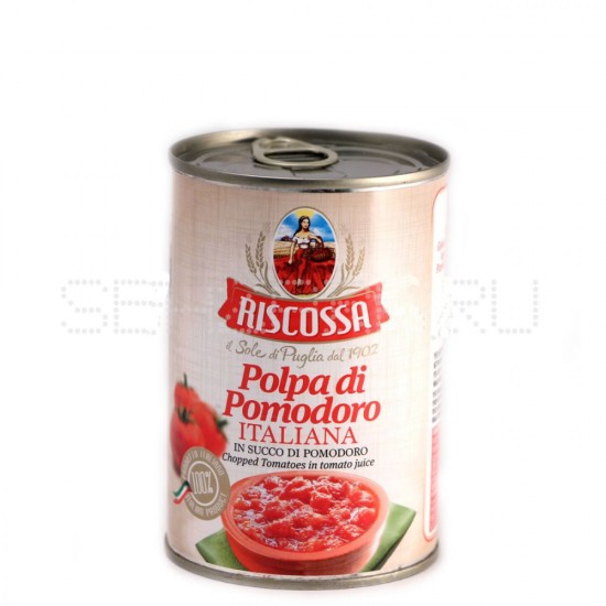 Rosii Pasate Riscossa in Suc Propriu, 400 g