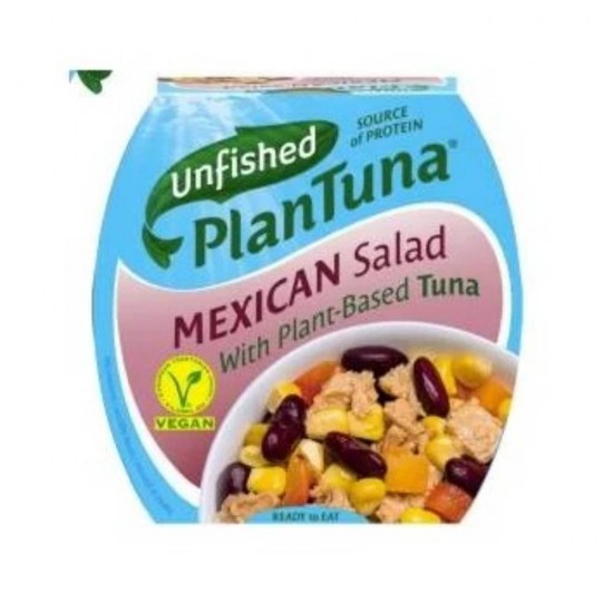 Salata de Ton Vegana Mexicana, Unfished Plantuna Mexican, 240 g