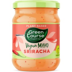 Sos de Maioneza Vegan Green Course cu Ardei Vegan Mayo Sriracha, 240 g