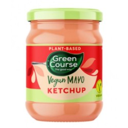 Sos de Maioneza Vegan Green Course cu Ketchup Vegan Mayo Ketchup, 240 g