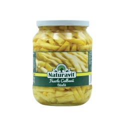 Fasole Galbena Taiata Naturavit, 720 ml Fasole Galbena Taiata Naturavit, 720 ml