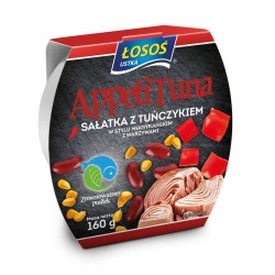 Salata Mexicana cu Ton Losos si Legume, 160 g