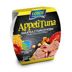 Salata cu Ton Losos Couscous si Legume, 160 g