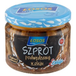 Sprot Afumat Losos Ustka in Ulei, 250 g Sprot Afumat Losos Ustka in Ulei, 250 g