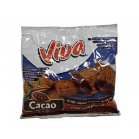 Pernite Viva Umplute cu Crema de Cacao, 100 g