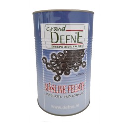 Masline Negre Defne Feliate, in Saramura, 2 Kg