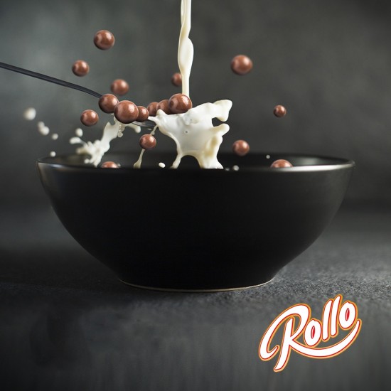 Cereale Rollo cu Glazura de Cacao, 100 g