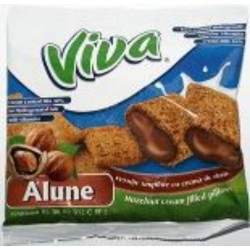 Pernite Viva Umplute cu Crema de Alune, 100 g Pernite Viva Umplute cu Crema de Alune, 100 g