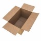 Set 25 Cutii din Carton Natur Ondulat in 3 Straturi, Dimensiune 390x190x200 mm, Cutie Clasica Tip CO3 pentru Ambalare si Depozitare