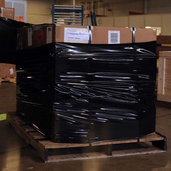 Folie Stretch Neagra Uz Manual 3 Kg, Folie 23 MIC, Latime Folie 500 mm, Tub Carton 700 gr, Folie Stretch 2,3 Kg, Cantitate 6 Role/Set