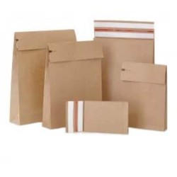 Plic Curierat ECO, Kraft, Dimensiuni 500x400x100 mm, 10 Buc/Set